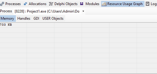 Memory use in Delphi - Developer Fields